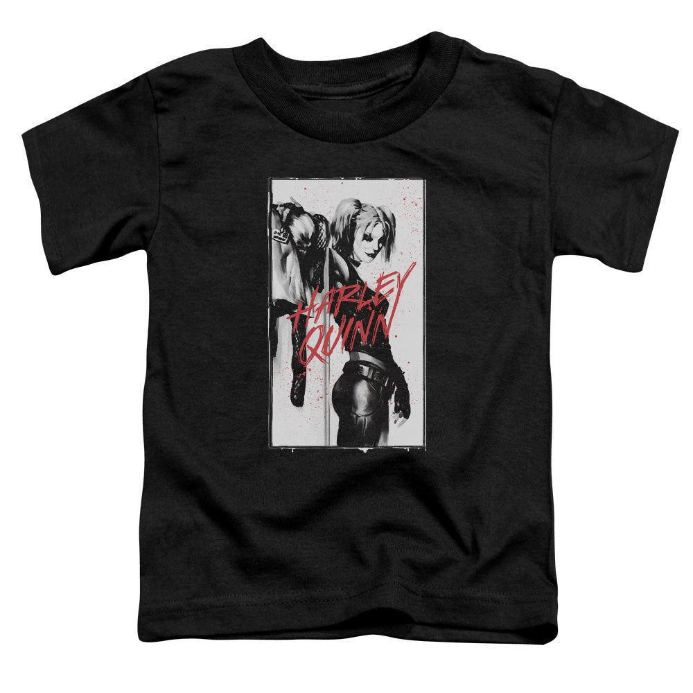 Batman - Inked Quinn - Short Sleeve Toddler Tee - Black T-shirt