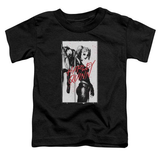 Batman - Inked Quinn - Short Sleeve Toddler Tee - Black T-shirt