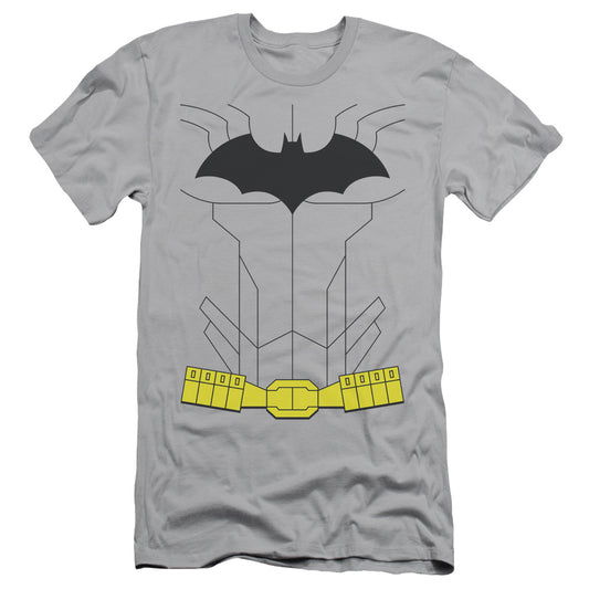 Batman - New Batman Uniform - Short Sleeve Adult 30/1 - Silver T-shirt