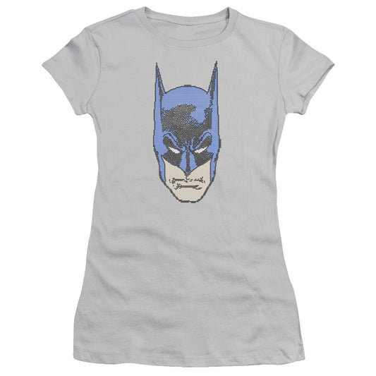 Batman - Bitman - Short Sleeve Junior Sheer - Silver T-shirt