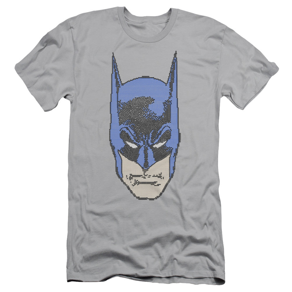 Batman - Bitman - Short Sleeve Adult 30/1 - Silver T-shirt