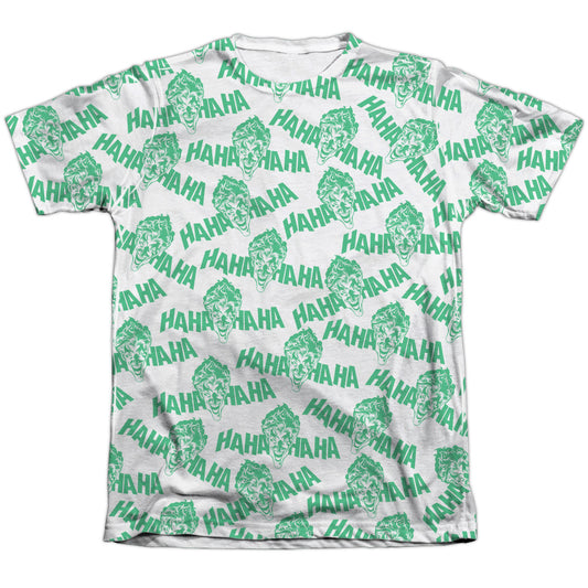 Batman - Laughing At You - Adult 65/35 Poly/cotton Short Sleeve Tee - White T-shirt