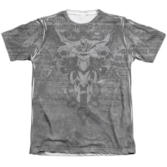 Batman - Ride Free - Adult Poly/cotton Short Sleeve Tee - White T-shirt