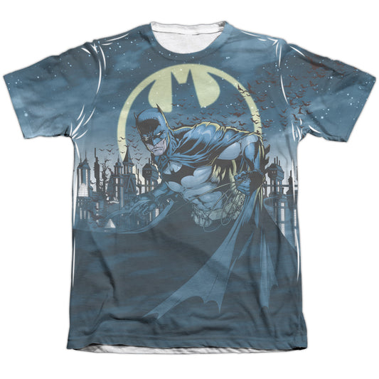 Batman - Heed The Call - Adult 65/35 Poly/cotton Short Sleeve Tee - White T-shirt