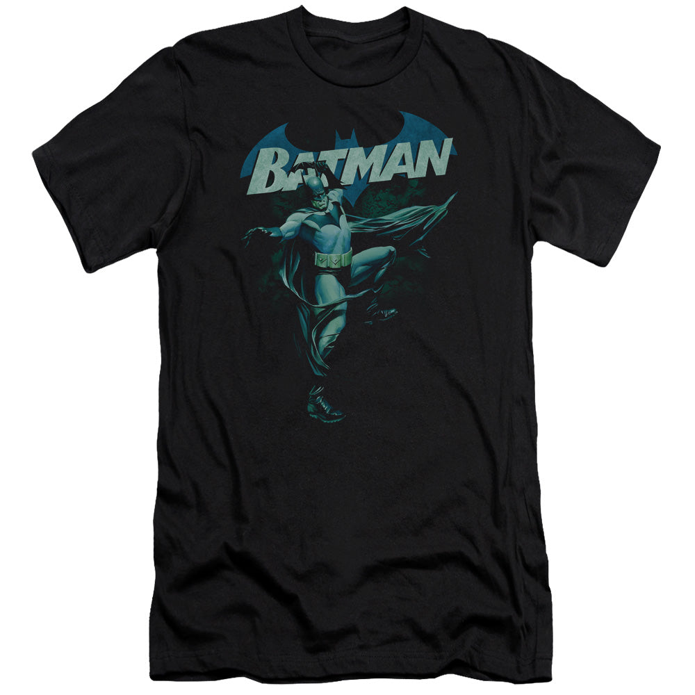 Batman - Blue Bat-premuim Canvas Adult Slim Fit 30/1 - Black