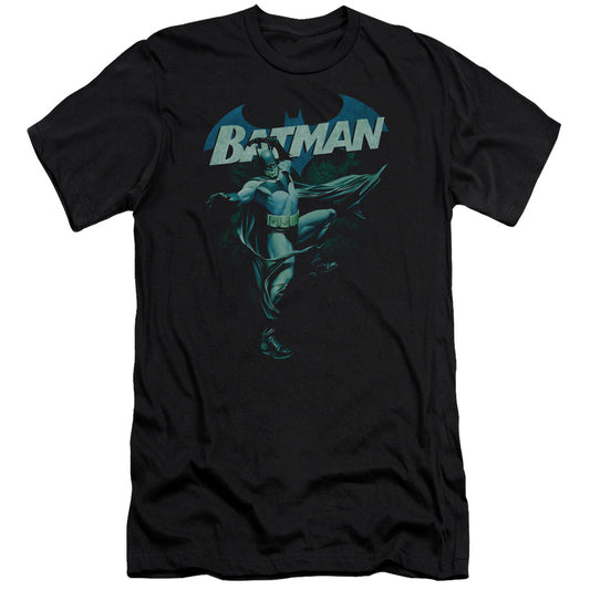 Batman - Blue Bat-premuim Canvas Adult Slim Fit 30/1 - Black