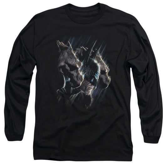 Batman - Gargoyles - Long Sleeve Adult 18/1 - Black T-shirt