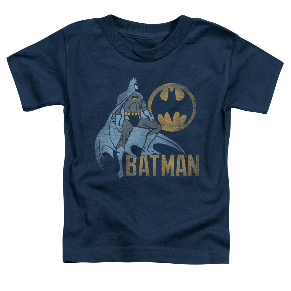 Batman - Knight Watch - Short Sleeve Toddler Tee - Navy T-shirt