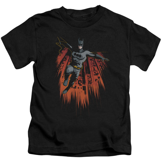 BATMAN MAJESTIC - S/S JUVENILE 18/1 - BLACK - T-Shirt
