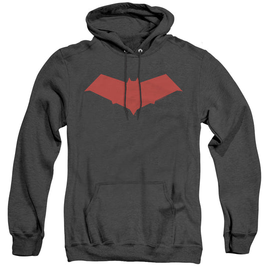 Batman - Red Hood - Adult Heather Hoodie - Black