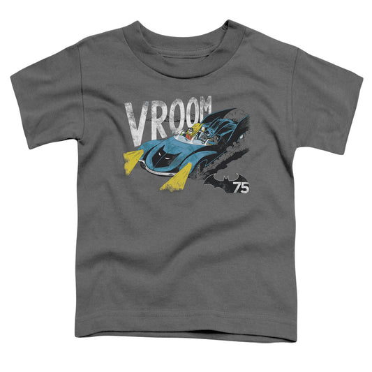 Batman - Vroom - Short Sleeve Toddler Tee - Charcoal T-shirt