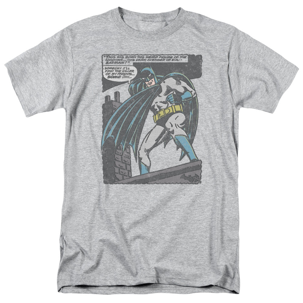 Batman - Bat Origins - Short Sleeve Adult 18/1 - Athletic Heather T-shirt