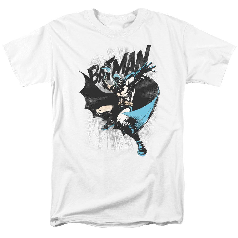 Batman - Batarang Throw - Short Sleeve Adult 18/1 - White T-shirt