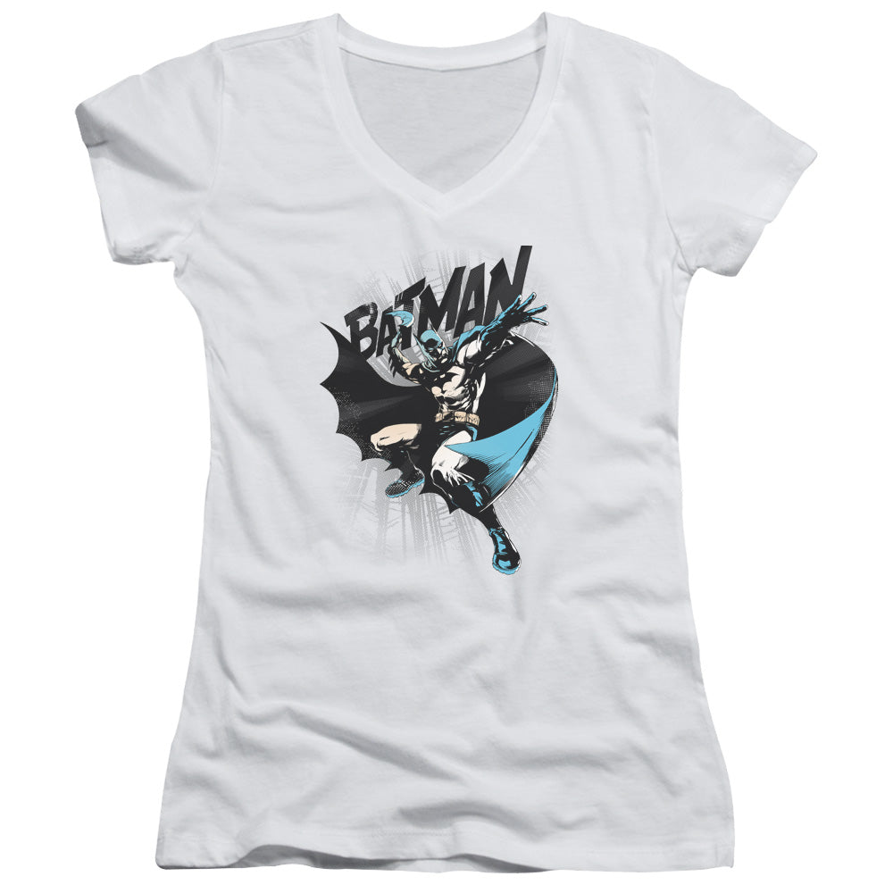 Batman - Batarang Throw-junior V-neck - White