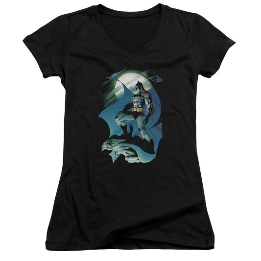 Batman - Glow Of The Moon-junior V-neck - Black