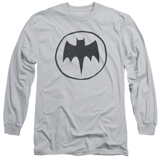 Batman - Handywork - Long Sleeve Adult 18/1 - Silver T-shirt