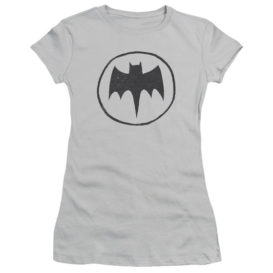 Batman - Handywork - Short Sleeve Junior Sheer - Silver T-shirt