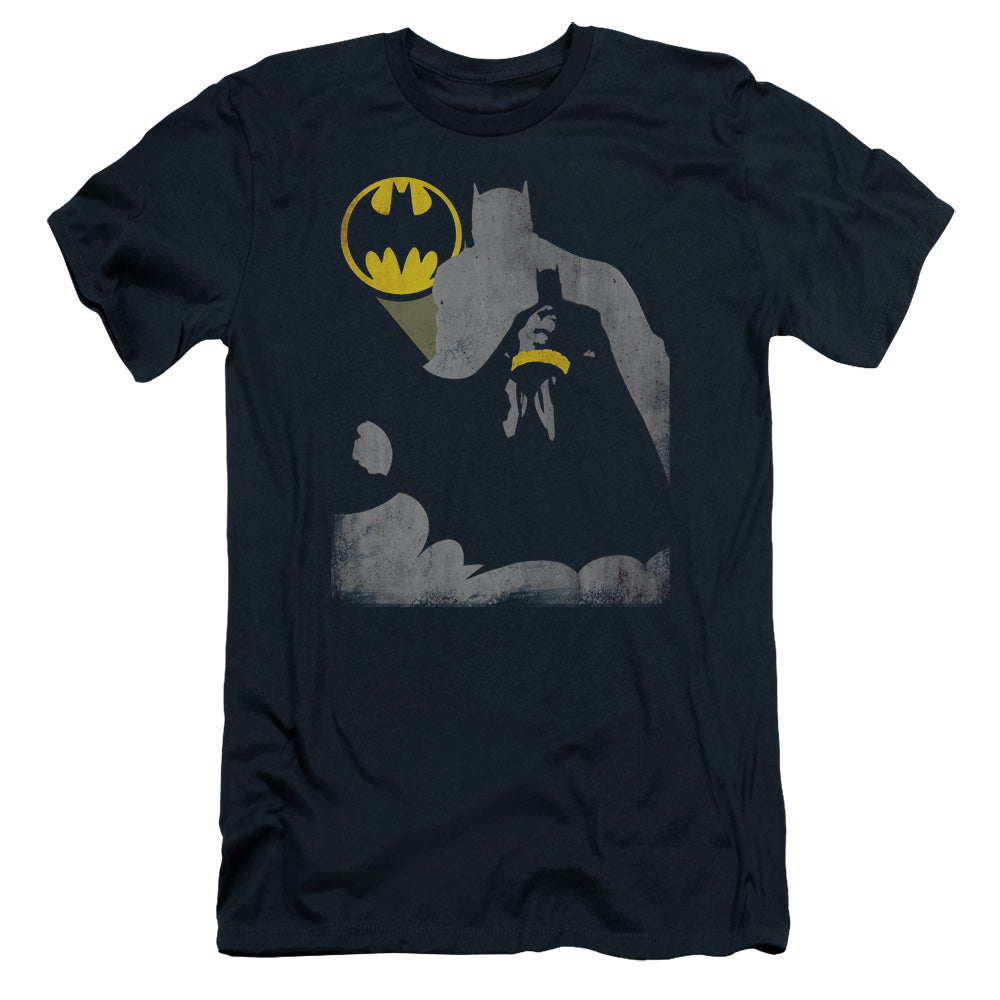 Batman - Bat Knockout - Short Sleeve Adult 30/1 - Navy T-shirt