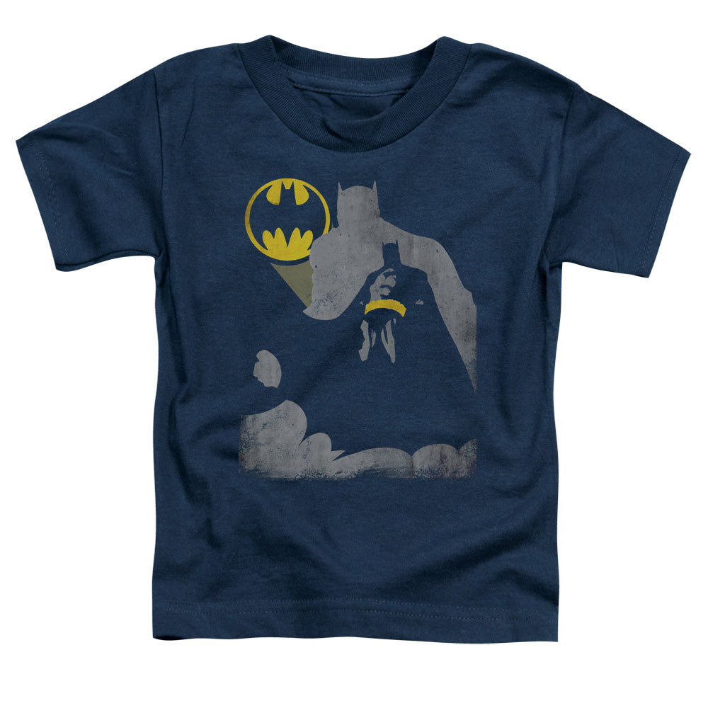 Batman - Bat Knockout - Short Sleeve Toddler Tee - Navy T-shirt