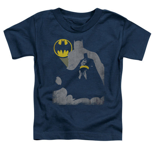 Batman - Bat Knockout - Short Sleeve Toddler Tee - Navy T-shirt