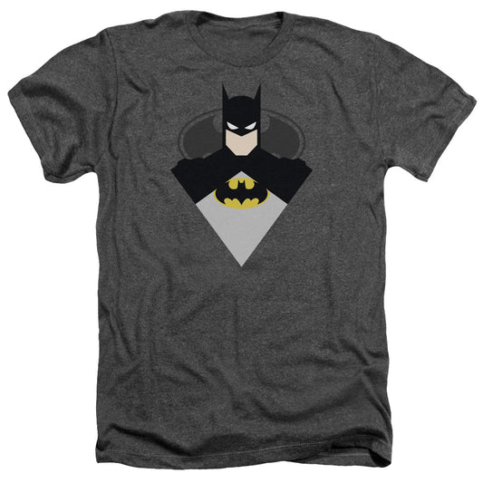 Batman - Simple Bat - Adult Heather - Charcoal