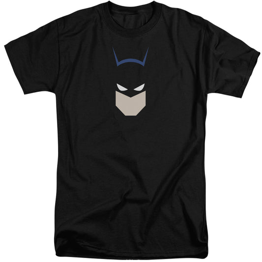 Batman -  Bat Head - Short Sleeve Adult Tall - Black T-shirt