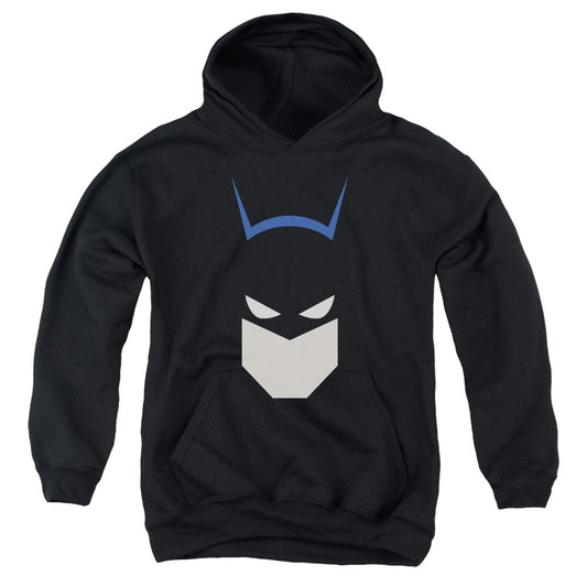 Batman -  Bat Head - Youth Pull-over Hoodie - Black