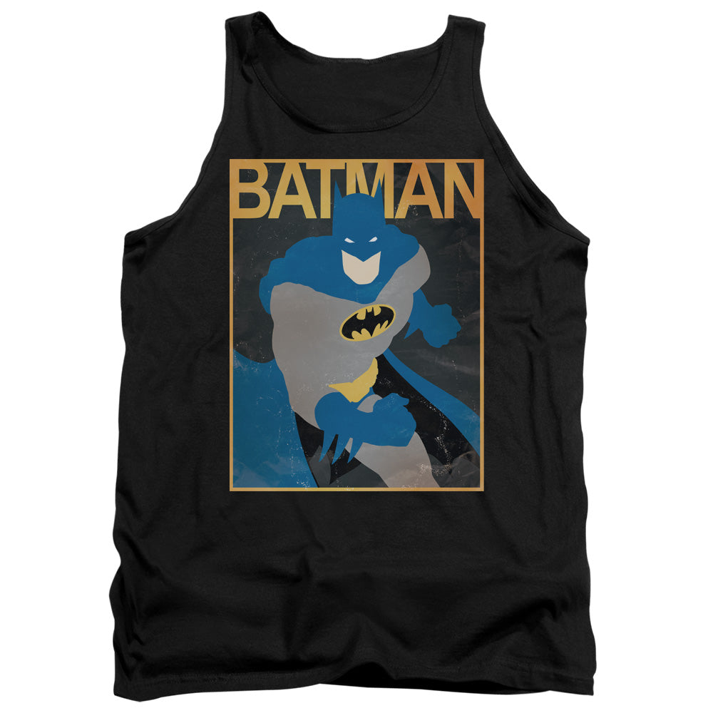 Batman - Simple Bm Poster - Adult Tank - Black