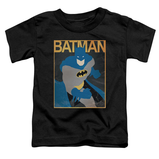 Batman - Simple Bm Poster - Short Sleeve Toddler Tee - Black T-shirt