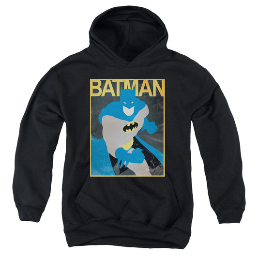 Batman - Simple Bm Poster - Youth Pull-over Hoodie - Black