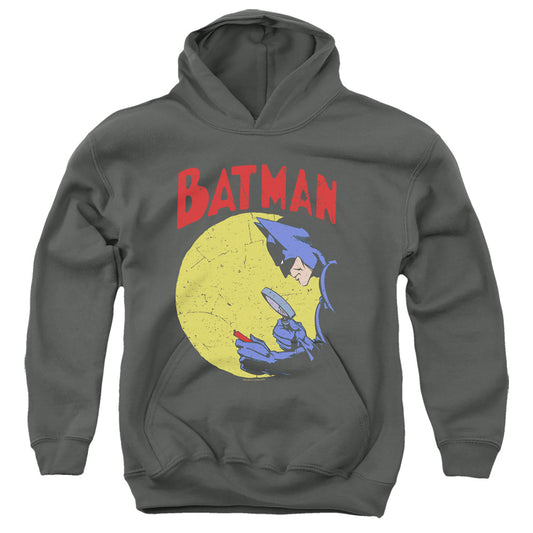 Batman - Detective 75 - Youth Pull-over Hoodie - Charcoal