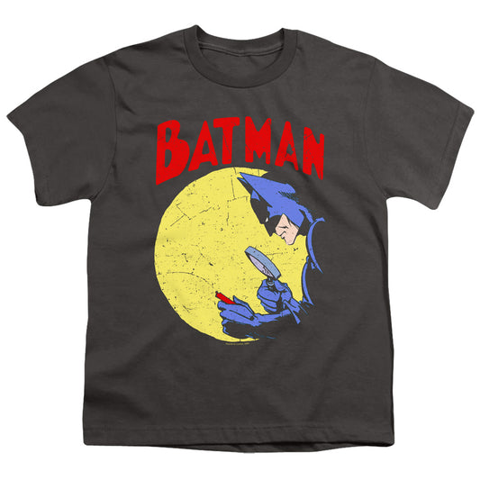 Batman - Detective 75 - Short Sleeve Youth 18/1 - Charcoal T-shirt