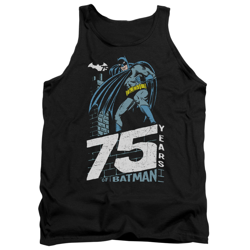 Batman - Rooftop - Adult Tank - Black