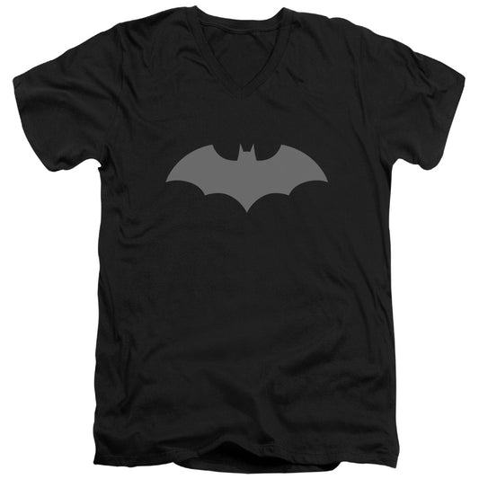 Batman - 52 Black - Short Sleeve Adult V-neck 30/1 - Black T-shirt