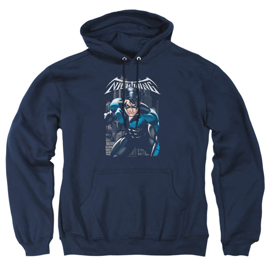 Batman - A Legacy - Adult Pull-over Hoodie - Navy