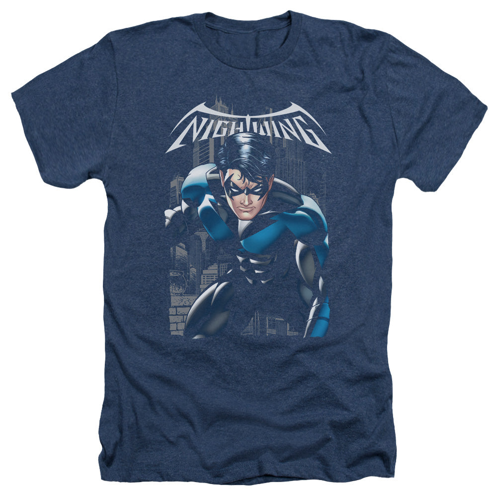 Batman - A Legacy - Adult Heather - Navy