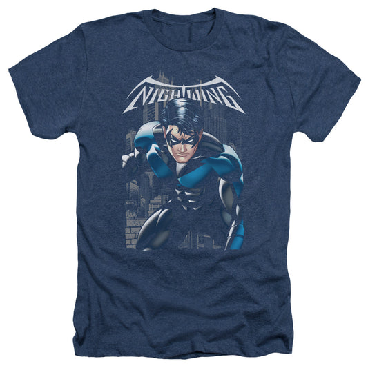 Batman - A Legacy - Adult Heather - Navy