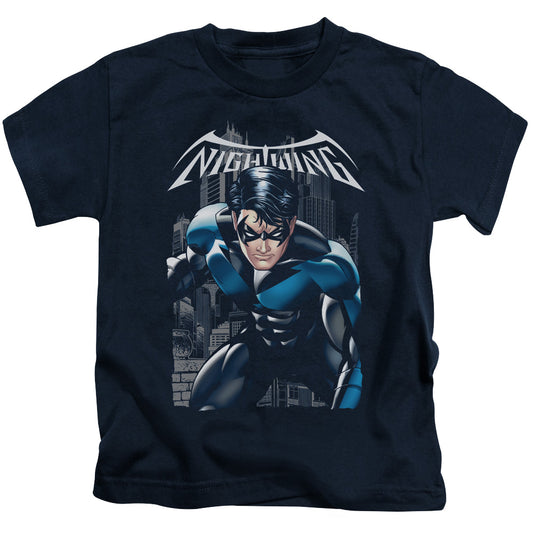 Batman - A Legacy - Short Sleeve Juvenile 18/1 - Navy T-shirt