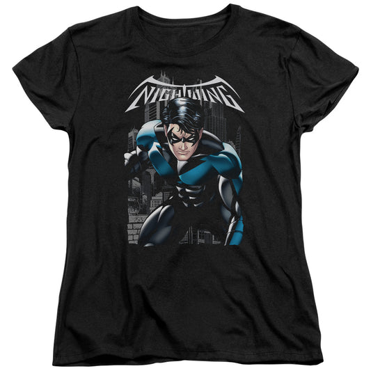 Batman - A Legacy - Short Sleeve Womens Tee - Black T-shirt