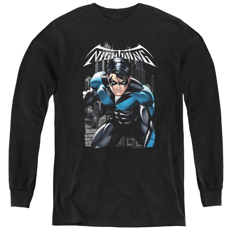 Batman - A Legacy - Youth Long Sleeve Tee - Black