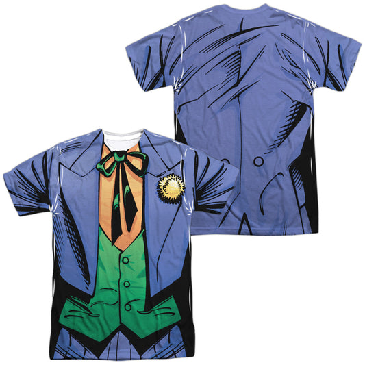 BATMAN JOKER UNIFORM (FRONT/BACK PRINT)-S/S ADULT T-Shirt