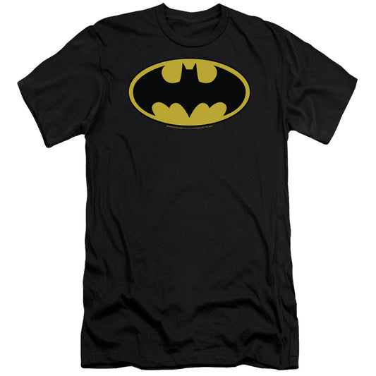 Batman - Classic Logo-premuim Canvas Adult Slim Fit 30/1 - Black