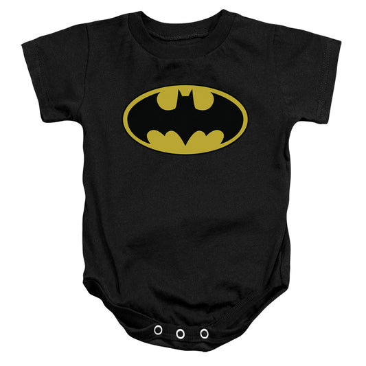 Batman - Classic Logo - Infant Snapsuit - Black