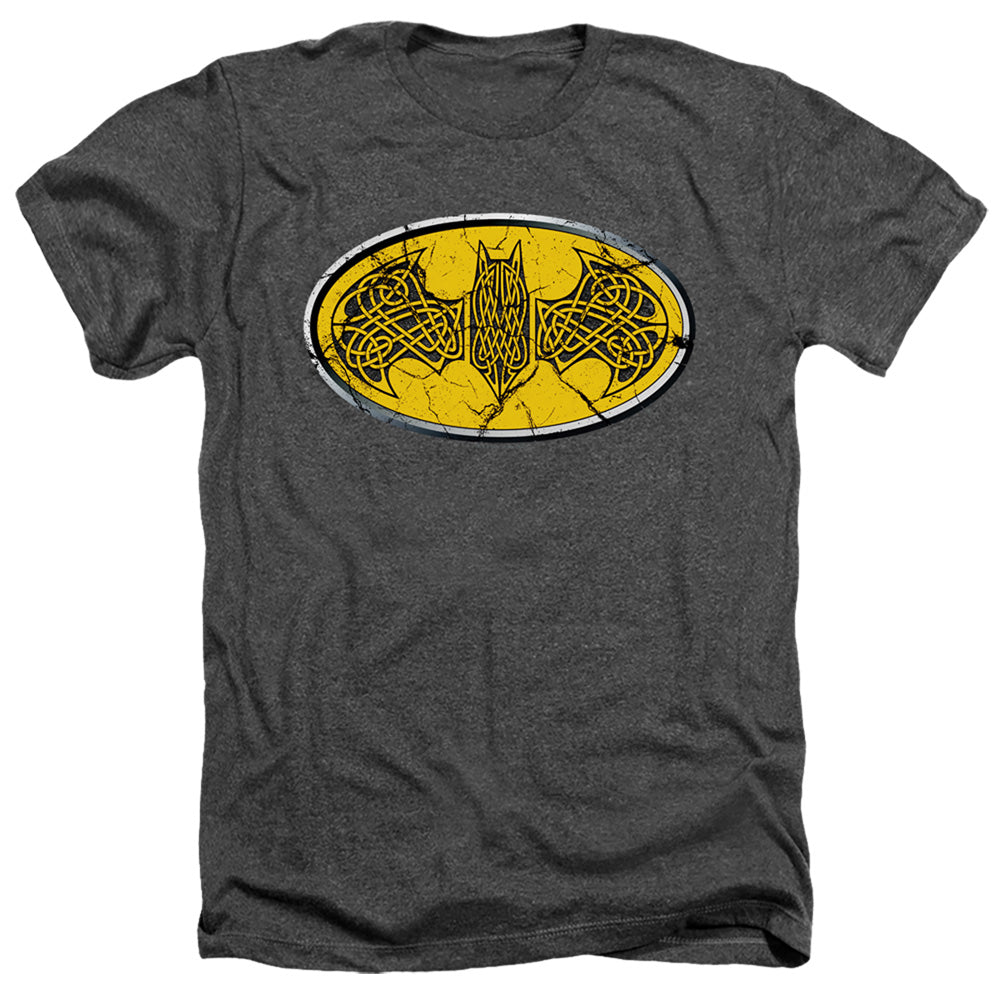 Batman - Celtic Shield - Adult Heather - Charcoal