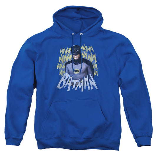 Batman Classic Tv - Theme Song - Adult Pull-over Hoodie - Royal Blue