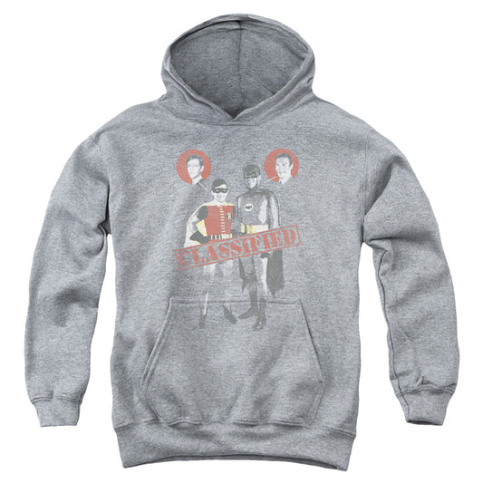 Batman Classic Tv - Classified - Youth Pull-over Hoodie - Heather