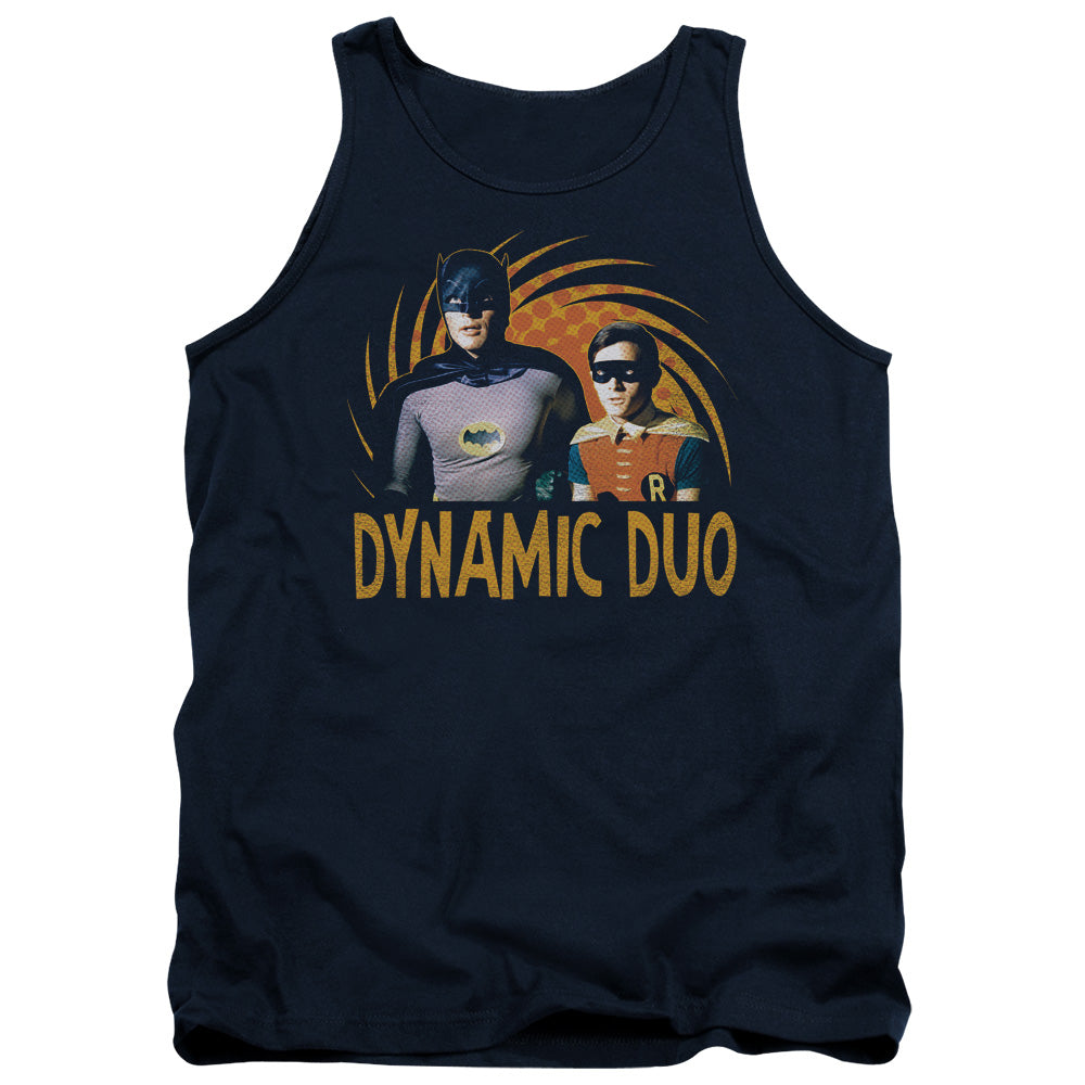 Batman Classic Tv - Dynamic - Adult Tank - Navy