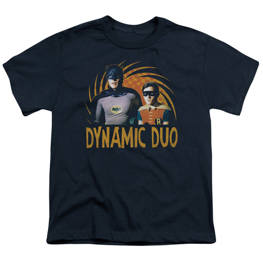 Batman Classic Tv - Dynamic - Short Sleeve Youth 18/1 - Navy T-shirt
