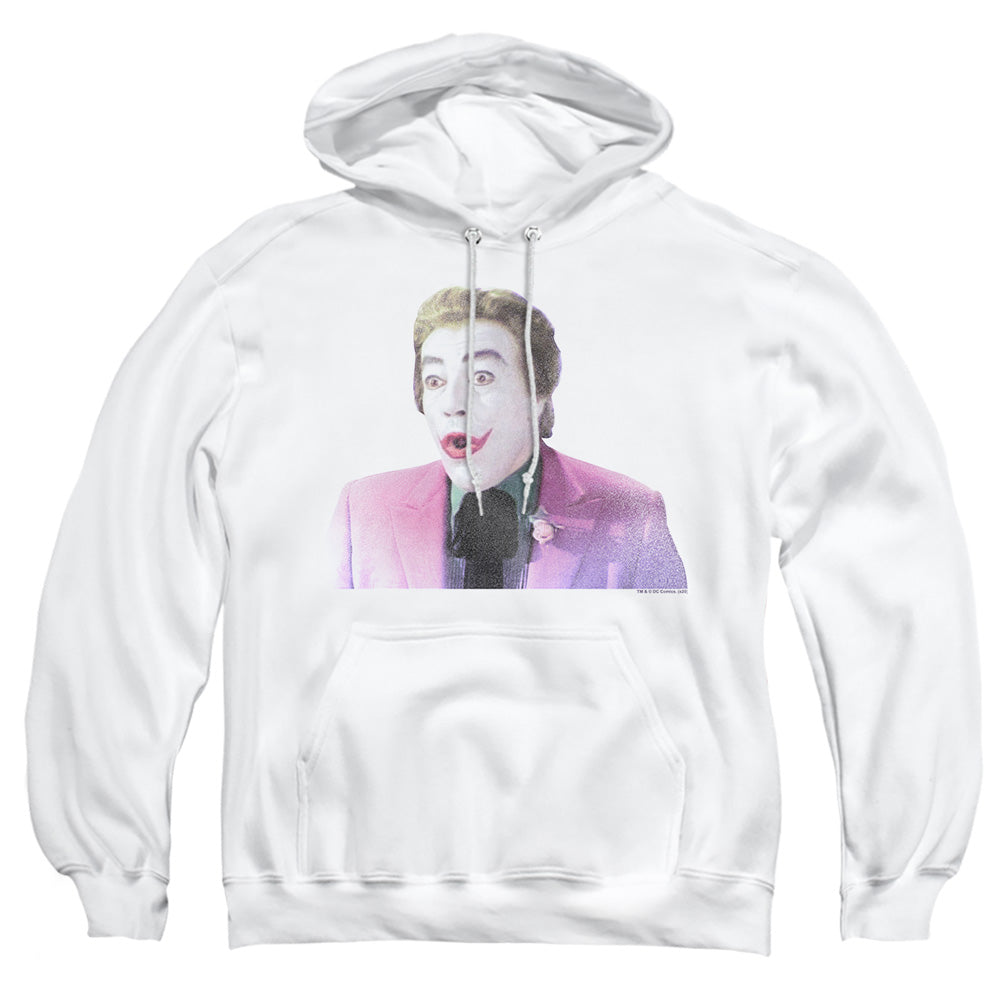 Batman Classic Tv - Thrilled - Adult Pull-over Hoodie - White