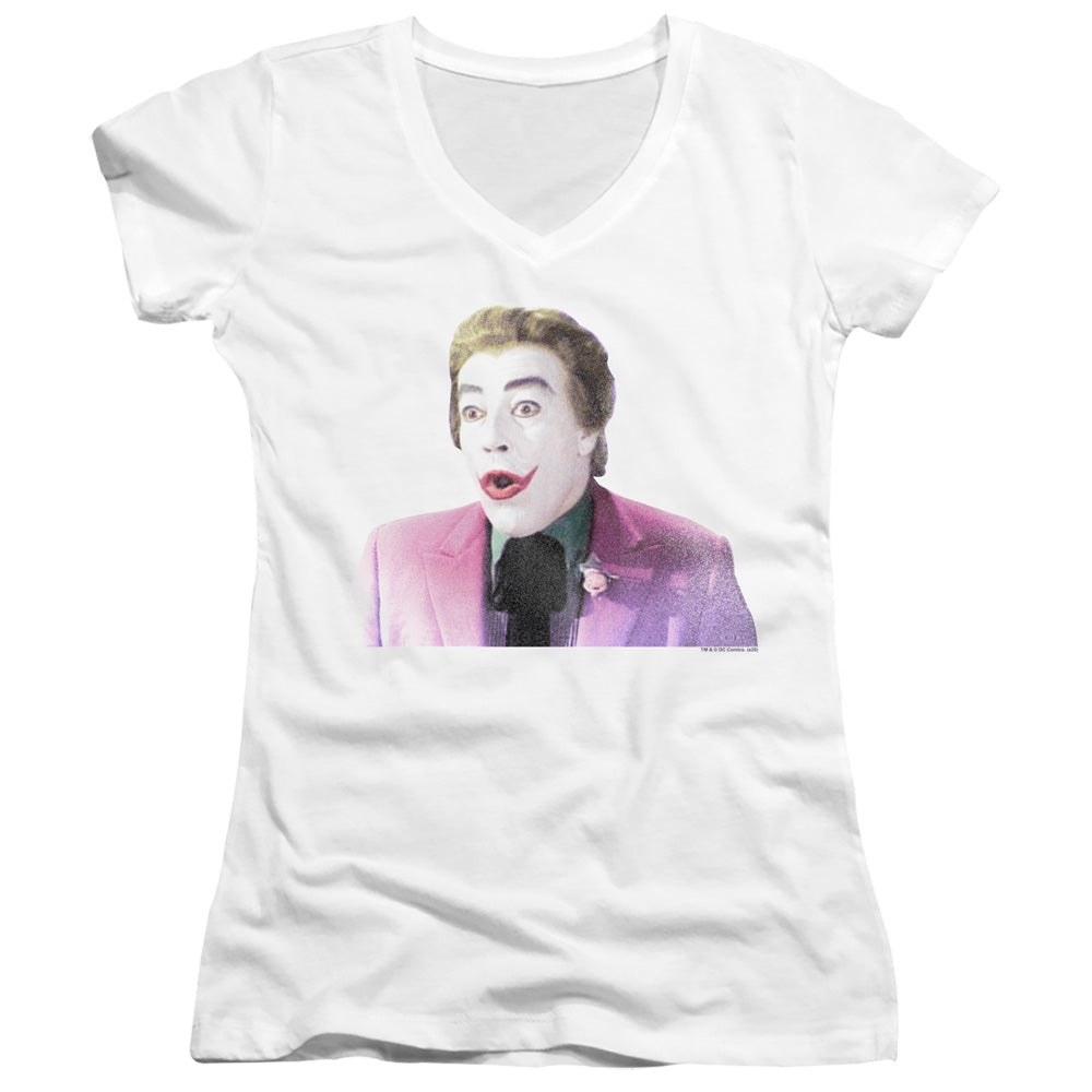 Batman Classic Tv - Thrilled-junior V-neck - White